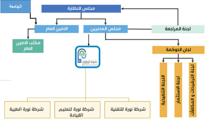 الهيكل التنظيمي